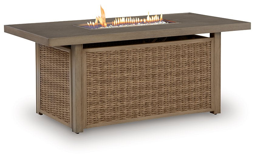 Laguna Heights Outdoor Fire Pit Table - Atchison Furniture Company (Atchison, KS)