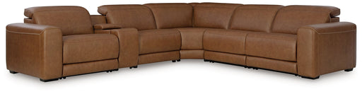 Magic Man 5-Piece Power Reclining Sectional - Atchison Furniture Company (Atchison, KS)