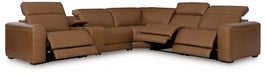 Magic Man 5-Piece Power Reclining Sectional - Atchison Furniture Company (Atchison, KS)
