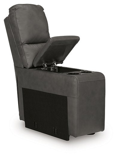 Bleckley Power Reclining Sectional - Atchison Furniture Company (Atchison, KS)