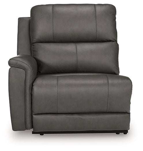 Bleckley Power Reclining Sectional - Atchison Furniture Company (Atchison, KS)