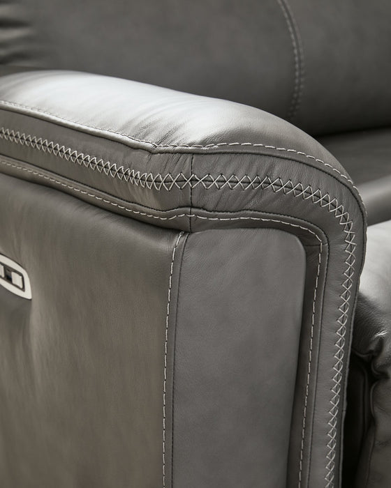 Bleckley Power Reclining Sectional - Atchison Furniture Company (Atchison, KS)