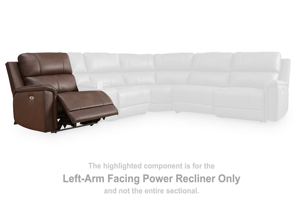 Bleckley Power Reclining Sectional - Atchison Furniture Company (Atchison, KS)