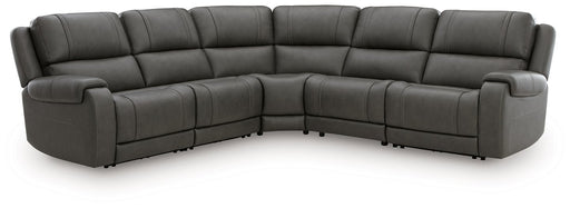 5Z - Pittson Power Reclining Sectional - Atchison Furniture Company (Atchison, KS)