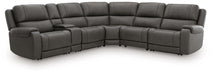 5Z - Pittson Power Reclining Sectional - Atchison Furniture Company (Atchison, KS)