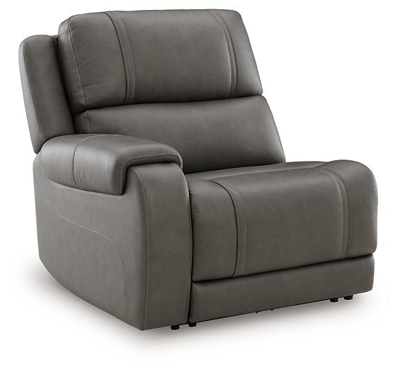 5Z - Pittson Power Sectional Reclining Sofa - Atchison Furniture Company (Atchison, KS)