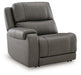 5Z - Pittson Power Sectional Reclining Sofa - Atchison Furniture Company (Atchison, KS)