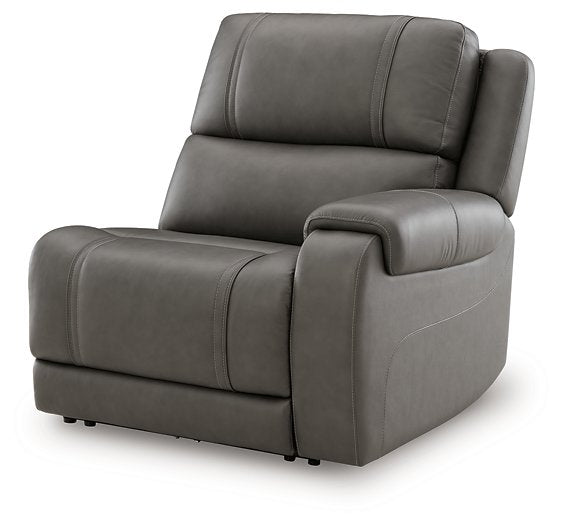 5Z - Pittson Power Reclining Sectional - Atchison Furniture Company (Atchison, KS)