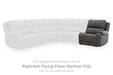 5Z - Pittson Power Reclining Sectional Loveseat - Atchison Furniture Company (Atchison, KS)