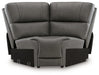 5Z - Pittson Power Reclining Sectional - Atchison Furniture Company (Atchison, KS)