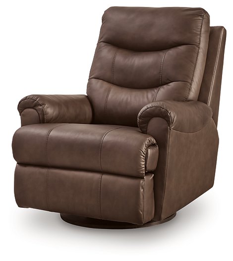 Flynwood Swivel Glider Recliner - Atchison Furniture Company (Atchison, KS)