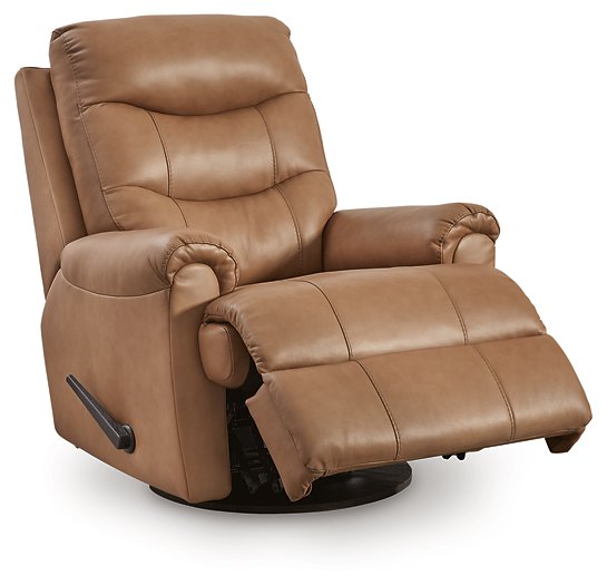 Flynwood Swivel Glider Recliner - Atchison Furniture Company (Atchison, KS)