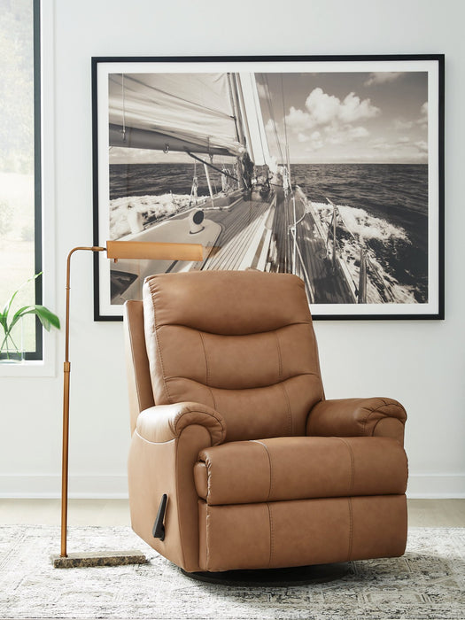 Flynwood Swivel Glider Recliner - Atchison Furniture Company (Atchison, KS)