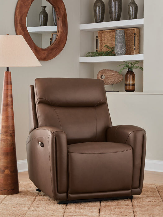 Pincara Power AutoGlide Recliner - Atchison Furniture Company (Atchison, KS)