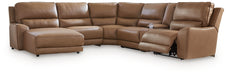 DeepWakes Power Reclining Sectional with Chaise - Atchison Furniture Company (Atchison, KS)
