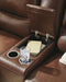 DeepWakes Power Reclining Loveseat with Console - Atchison Furniture Company (Atchison, KS)