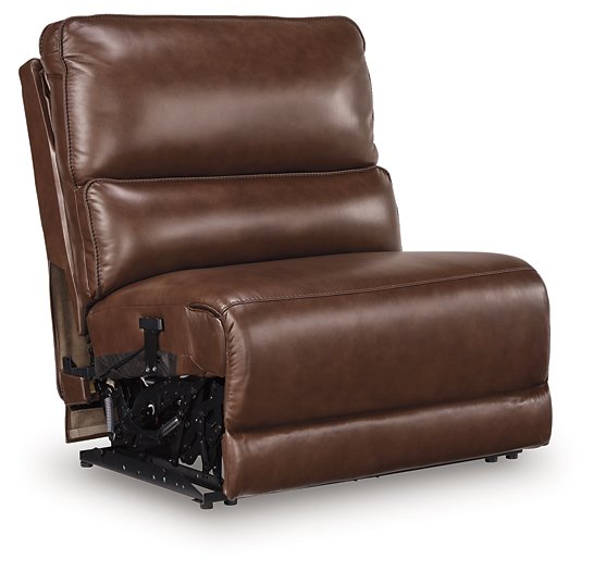 DeepWakes Power Reclining Sectional with Chaise - Atchison Furniture Company (Atchison, KS)