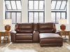 DeepWakes Power Reclining Sectional with Chaise - Atchison Furniture Company (Atchison, KS)