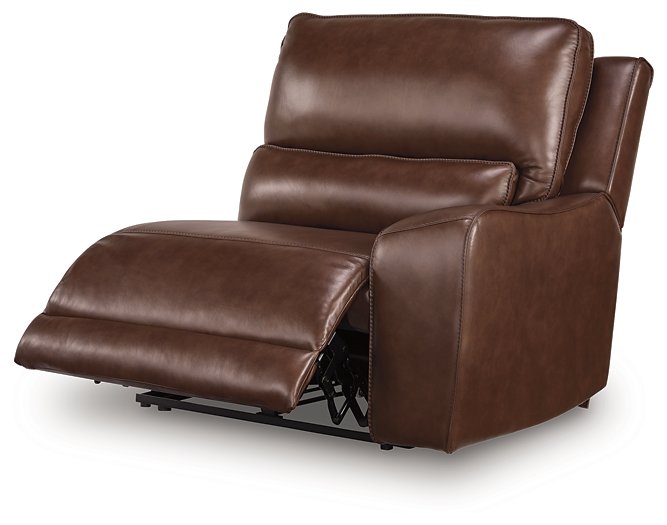 DeepWakes Power Reclining Sectional with Chaise - Atchison Furniture Company (Atchison, KS)