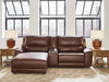 DeepWakes Power Reclining Sectional with Chaise - Atchison Furniture Company (Atchison, KS)