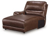 DeepWakes Power Reclining Sectional with Chaise - Atchison Furniture Company (Atchison, KS)