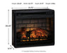 Entertainment Accessories Electric Infrared Fireplace Insert - Atchison Furniture Company (Atchison, KS)