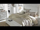  Size_California King  -- Kanwyn B777B12 California King Panel Bed with Storage Bench EXTERNAL_VIDEO 1